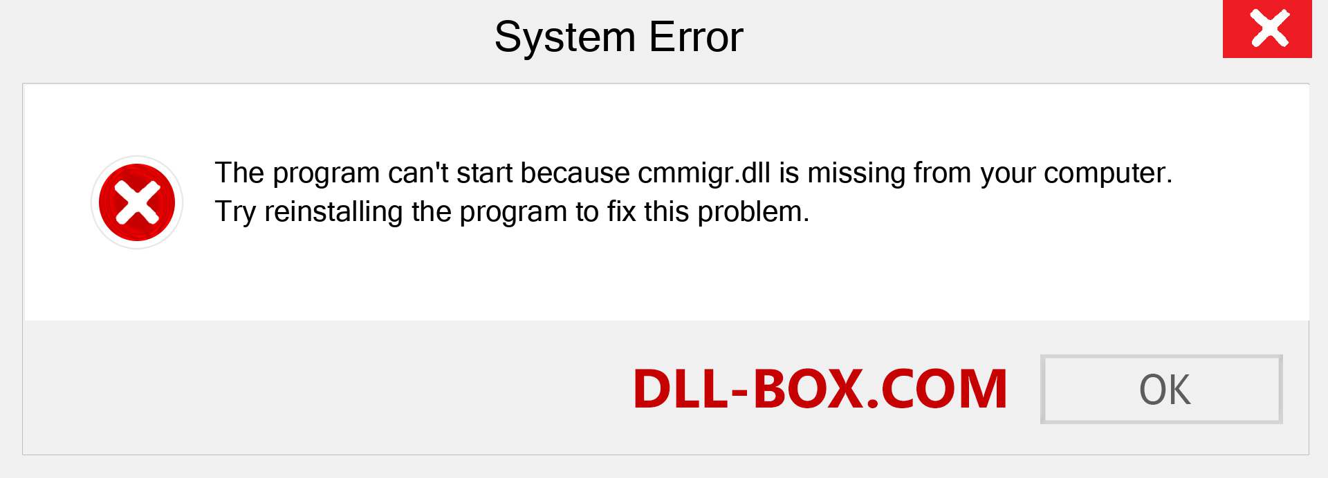  cmmigr.dll file is missing?. Download for Windows 7, 8, 10 - Fix  cmmigr dll Missing Error on Windows, photos, images